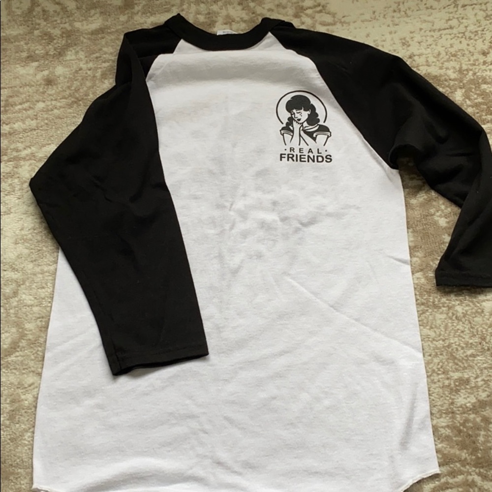 Real Friends Baseball Tee